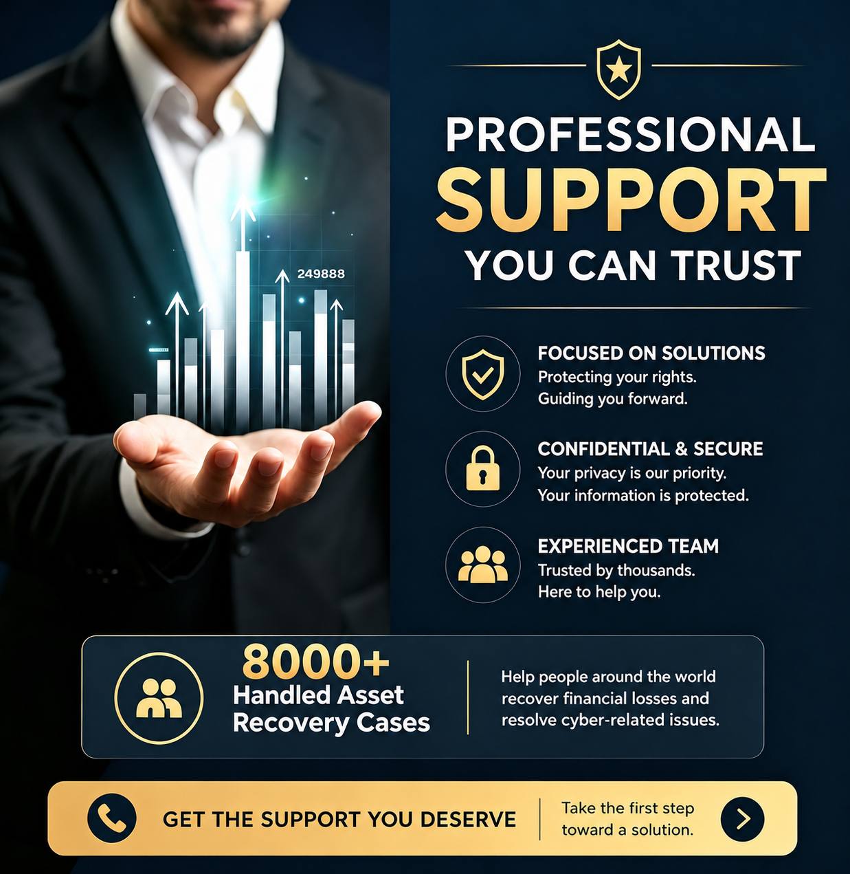 Professional support visual